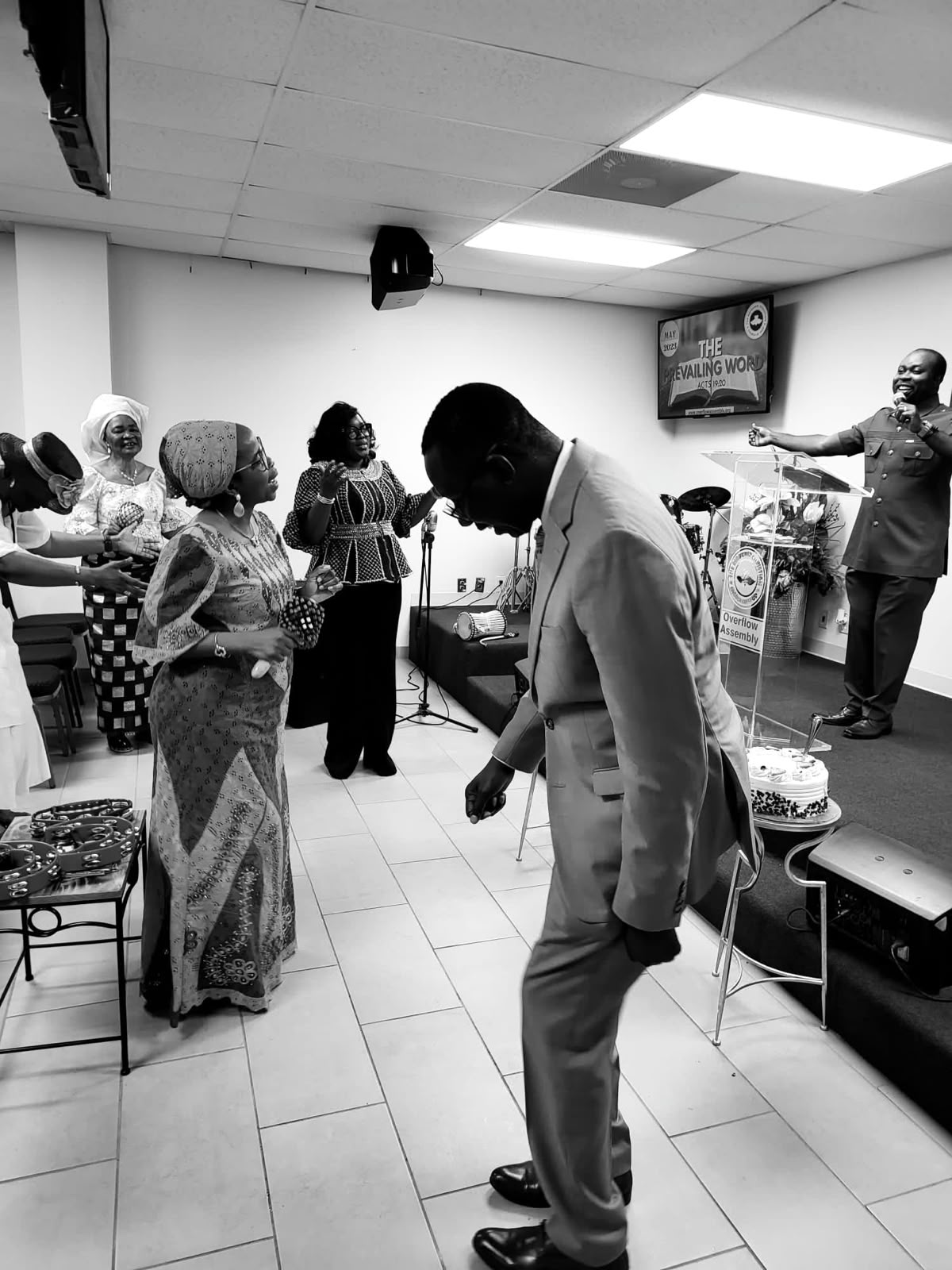 RCCG Overflow Assembly gathering